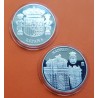 (2003) MADRID MEDALLA DE PLATA PUERTA DE ALCALA y ESCUDO DE ESPAÑA FNMT SI CAPSULA 0,40 Onzas