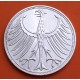 @PRECIOSA@ ALEMANIA 5 MARCOS 1972 F AGUILA KM.112 MONEDA DE PLATA SC- Germany 5 Marks silver