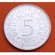 @PRECIOSA@ ALEMANIA 5 MARCOS 1972 F AGUILA KM.112 MONEDA DE PLATA SC- Germany 5 Marks silver