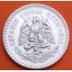 MEXICO 1 PESO 1943 GORRO FRIGIO KM.455 MONEDA DE PLATA SC- Mejico silver coin ESTADOS UNIDOS MEXICANOS WWII R/1