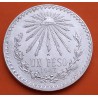 MEXICO 1 PESO 1943 GORRO FRIGIO KM.455 MONEDA DE PLATA SC- Mejico silver coin ESTADOS UNIDOS MEXICANOS WWII R/1
