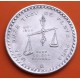 @ESCASA@ MEXICO 1 ONZA 1979 BALANZA y PRENSA DE ACUÑAR KM.M49 MONEDA DE PLATA MBC silver coin OZ TROY OUNCE R/3