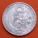 PERU 1 SOL 1868 Y.B. Ceca de Lima DAMA SENTADA KM.196.1 MONEDA DE PLATA MBC República Peruana