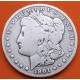 @RARA@ ESTADOS UNIDOS 1 DOLAR 1901 O MORGAN KM.110 MONEDA DE PLATA MBC- USA Silver $1 Dollar Coin R/2