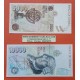 2 billetes NUEVOS x España 5000 PESETAS 1992 CRISTOBAL COLON + 10000 PESETAS 1992 JUAN CARLOS I Pick 166 LUJO SC Spain banknote