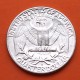 ESTADOS UNIDOS 1/4 DOLAR 1957 D PRESIDENTE GEORGE WASHINGTON KM.164 MONEDA DE PLATA EBC USA silver Quarter Dollar