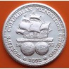 . @ESCASA@ ESTADOS UNIDOS 1 ONZA 1992 CARABELA WORLD'S COLUMBIAN EXPOSITION CHICAGO CRISTOBAL COLON PLATA PURA