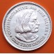. @ESCASA@ ESTADOS UNIDOS 1 ONZA 1992 CARABELA WORLD'S COLUMBIAN EXPOSITION CHICAGO CRISTOBAL COLON PLATA PURA