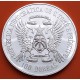 SANTO TOME y PRINCIPE 100 DOBRAS 1985 ISLAS y ESTRELLAS 10 AÑOS DE INDEPENDENCIA KM.42 MONEDA DE PLATA PROOF