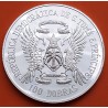 SANTO TOME y PRINCIPE 100 DOBRAS 1985 ISLAS y ESTRELLAS 10 AÑOS DE INDEPENDENCIA KM.42 MONEDA DE PLATA PROOF
