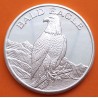 @OFERTA@ ESTADOS UNIDOS 2 ONZAS 1985 aprox. BALD EAGLE WILDLIFE NORTH AMERICA MEDALLA PLATA PURA TROY OUNCE OZs FINE SILVER
