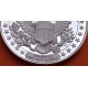 @OFERTA@ ESTADOS UNIDOS 2 ONZAS 1989 RONALD REAGAN PRESIDENTIAL MINT MEDALLA PLATA PURA 999 TROY OUNCE OZs