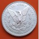 @OFERTA@ ESTADOS UNIDOS 2 ONZAS 1991 MORGAN DOLLAR MEDALLA DE PLATA PURA 999 TROY OUNCE OZs FINE SILVER