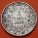 FRANCIA 5 FRANCOS 1849 A Ceca de PARIS Era 2ª REPUBLICA CERES KM.761.1 MONEDA DE PLATA MBC France 5 Francs silver coin