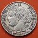 FRANCIA 5 FRANCOS 1849 A Ceca de PARIS Era 2ª REPUBLICA CERES KM.761.1 MONEDA DE PLATA MBC France 5 Francs silver coin