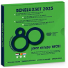 . @5/SEPTIEMBRE Envío@ BENELUX CARTERA OFICIAL EUROS 2025 SC 1 Cts. a 1€ + 2 EUROS 2025 SET LUXEMBURGO + BELGICA + HOLANDA