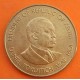 KENIA 10 CENTIMOS 1989 DANIEL TOROITICH ARAP MOI KM.18 NICKEL y LATON MBC+ Kenya coin