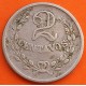 @RARA@ COLOMBIA 2 CENTAVOS 1921 RH LEPROSERIA DE LAZARETO KM L.10 MONEDA DE NICKEL MUY CIRCULADA Leper Colony