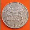 KENIA 1 SHILLING 1974 MZEE JOMO KM.14 MONEDA DE NICKEL EBC/SC- Africa Kenya coin
