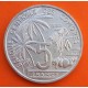 COMORES 5 FRANCOS 1992 CONFERENCIA MUNDIAL SOBRE LA PESCA PEZ KM.15 MONEDA DE ALUMINIO EBC/SC- Comoros 5 Francs