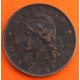 @ESCASA@ ARGENTINA 2 CENTAVOS 1891 DAMA LIBERTAD KM.32 MONEDA DE BRONCE MBC Latin Monetary Union