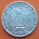 @ESCASA@ ECUADOR 2 SUCRES 1928 Ceca de PHILADELPIA JOSE DE SUCRE KM.68 MONEDA DE PLATA MBC silver coin