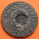 ESPAÑA Rey FELIPE III 8 MARAVEDIES 1600 SEGOVIA con resello de VIII MARAVEDIES Rey FELIPE III MONEDA DE COBRE