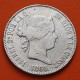 . @ESCASA@ ESPAÑA Reina ISABEL II 10 REALES 1860 Ceca de MADRID KM.611.2 MONEDA DE PLATA MBC- Spain silver coin