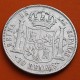 . @ESCASA@ ESPAÑA Reina ISABEL II 10 REALES 1860 Ceca de MADRID KM.611.2 MONEDA DE PLATA MBC- Spain silver coin