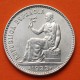 @PRECIOSA@ ESPAÑA 1 PESETA 1933 * 3 4 DAMA SENTADA KM.750 MONEDA DE PLATA DE LA REPUBLICA ESPAÑOLA Spain silver R/5
