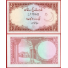 @Tipo COLOR MARRÓN@ PAKISTAN 1 RUPIA 1973 FORTALEZA Pick 10.B BILLETE SC @AGUJEROS DE GRAPA@ 1 Rupee UNC BANKNOTE