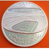 HUNGRIA 500 FORINT 1986 ESTADIO DEL MUNDIAL DE FUTBOL MEXICO 86 KM.657 MONEDA DE PLATA PROOF Hungary silver