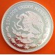 MEXICO 25 PESOS 1986 LOGO y BALÓN MUNDIAL DE FUTBOL FIFA KM.497.A MONEDA DE PLATA PROOF silver 1/4 ONZA OZ