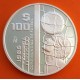MEXICO 100 PESOS 1985 JUGADOR, RED y BALÓN - COPA MUNDIAL DE FUTBOL KM.505 MONEDA DE PLATA PROOF Mejico silver 1 ONZA