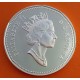 CANADA 1 DOLAR 1997 1987 LOONEY DOLLAR 10 Aniversario GANSO KM.296 MONEDA DE PLATA PROOF cápsula silver Dollar