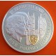 @ESCUDO en ORO@ GUERNSEY 5 LIBRAS 1997 BODAS DE ORO KM.71.A MONEDA DE PLATA PROOF Golden Wedding ELIZABETH & PHILIP