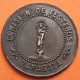 . @ESCASA@ ZARAGOZA 1872 MEDALLA DE COBRE INAUGURACIÓN DEL TEMPLO BASÍLICA DEL PILAR COMISIÓN DE FESTEJOS