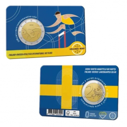 . 1 aaaaaaaaaacoin @COINCARD INGLÉS - 5/SEP. Envío@ FINLANDIA 2 EUROS 2025 ATLETISMO 2ª MONEDA CONMEMORATIVA