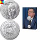 . 1 aaaaaacoin FRANCIA 10 EUROS 2025 JACQUES DELORS Famoso político 10.000 MONEDAS DE PLATA Blister