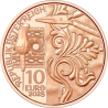 . 1 aaaaaacoin AUSTRIA 10 EUROS 2025 PANTALÓN DE CUERO Serie TRAJES TRADICIONALES 2ª MONEDA DE COBRE SC