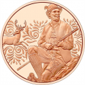 . 1 aaaaaaaaaacoin @ENVÍO HOY@ AUSTRIA 10 EUROS 2025 PANTALÓN DE CUERO Serie TRAJES TRADICIONALES 2ª MONEDA DE COBRE SC