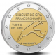 . 1 aaaaaaaaaacoin @5/SEP. Envío@ BELGICA 2 EUROS 2025 CIRCUITO F1 SPA FRANCORCHAMPS 2ª MONEDA BIMETÁLICA @COINCARD HOLANDÉS@