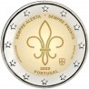 . 1 aaaaaaaacoin @ENVÍO HOY@ PORTUGAL 2 EUROS 2025 MOVIMIENTO SCOUT SIEMPRE ALERTA 1ª MONEDA CONMEMORATIVA SC