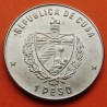 CUBA 1 PESO 1982 CÍTRICOS - ALIMENTOS PARA TODOS KM.94 MONEDA DE NICKEL SC- Caribe coin