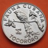 CUBA 1 PESO 1981 TOCORORO Serie FAUNA CUBANA Pájaro KM.63 MONEDA DE NICKEL SC- Caribe coin