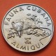 @PÁTINA ROJIZA@ CUBA 1 PESO 1981 ALMIQUI Serie FAUNA CUBANA KM.64 MONEDA DE NICKEL SC- Caribe coin