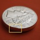 @PIEDFORT - DOBLE GROSOR@ FRANCIA 100 FRANCOS 1988 DAMA y RAYOS KM.966 MONEDA DE PLATA + MUESCA France 100 Francs silver