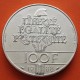 @PIEDFORT - DOBLE GROSOR@ FRANCIA 100 FRANCOS 1988 DAMA y RAYOS KM.966 MONEDA DE PLATA + MUESCA France 100 Francs silver