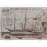 . @PVP NUEVO 300€@ AUSTRIA 500 SCHILLING 1997 VELERO y JOSEF RESSEL Pick 139 BILLETE MBC Österreich banknote