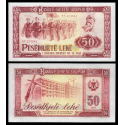 ALBANIA 50 LEKE 1976 MILITARES DESFILANDO, PICO y FUSIL Pick 45 BILLETE SC ALBANIEN UNC BANKNOTE